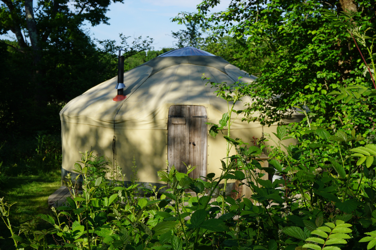 outside Savannah Yurt